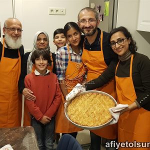 home made baklava workshop course sultanahmet istanbul turkey