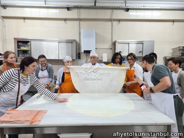 professional baklava workshop course sultanahmet istanbul turkey